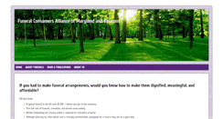 Desktop Screenshot of mdfunerals.org