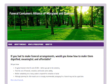 Tablet Screenshot of mdfunerals.org